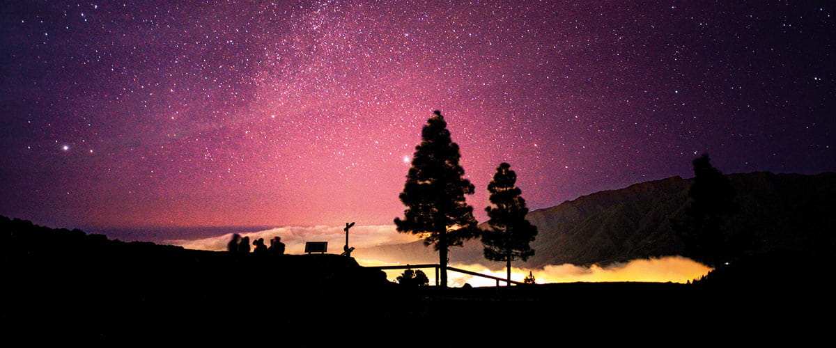 Stars over La Palma